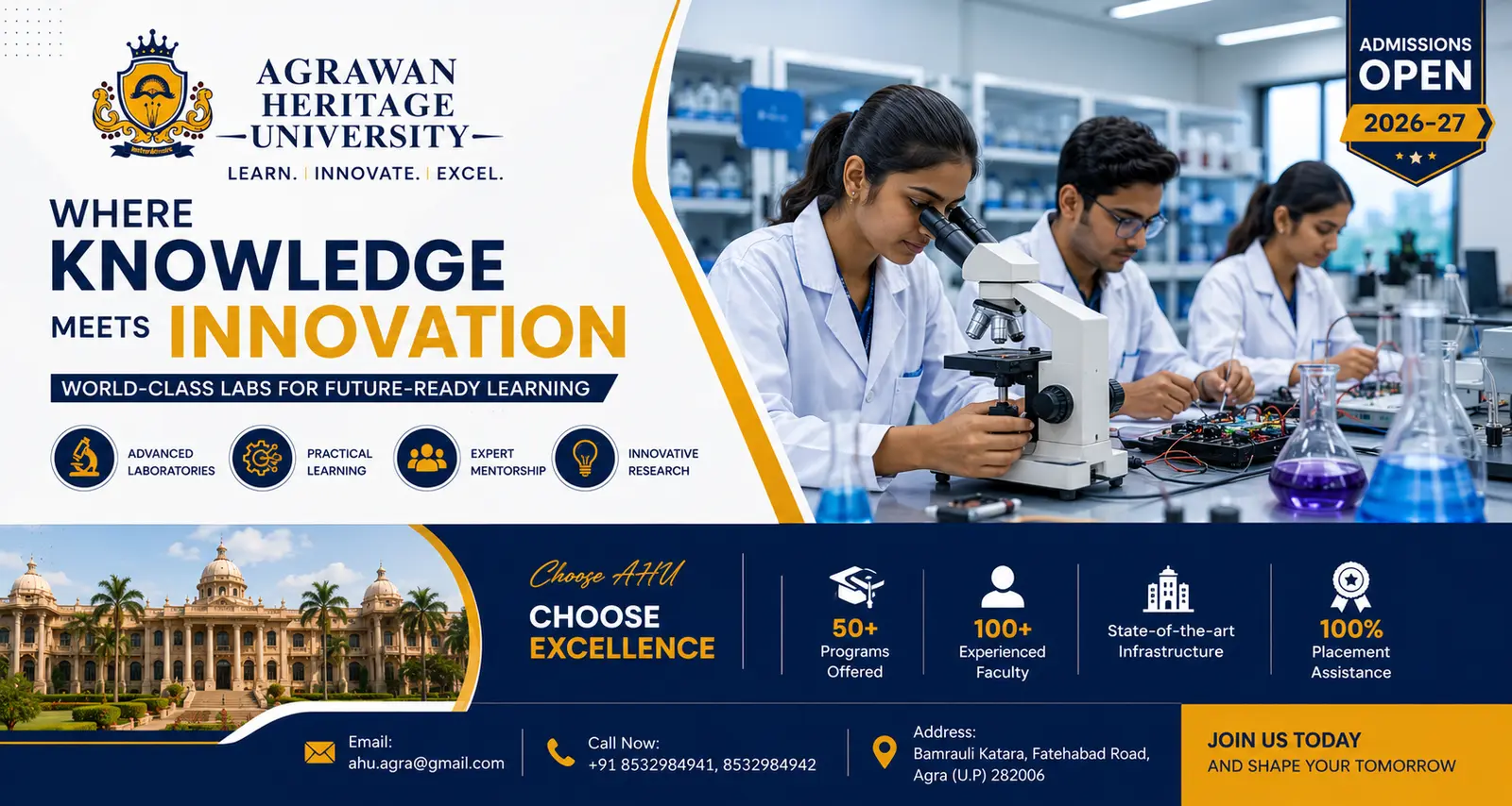 Agrawan Heritage University campus