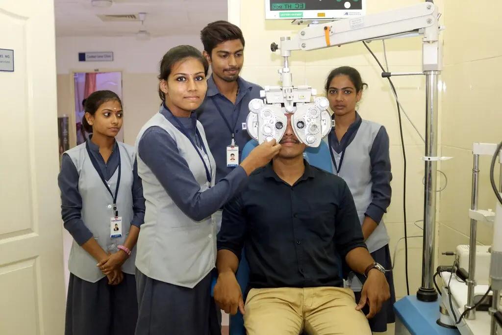 Ahalia School of Optometry & Research Centre campus