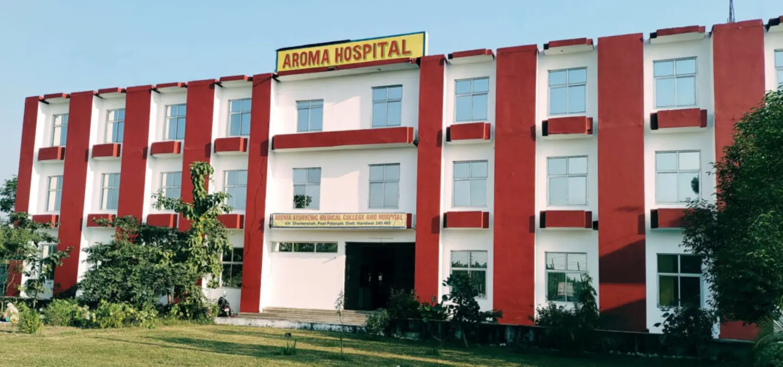 Aroma Ayurvedic Medical College and Hospital campus