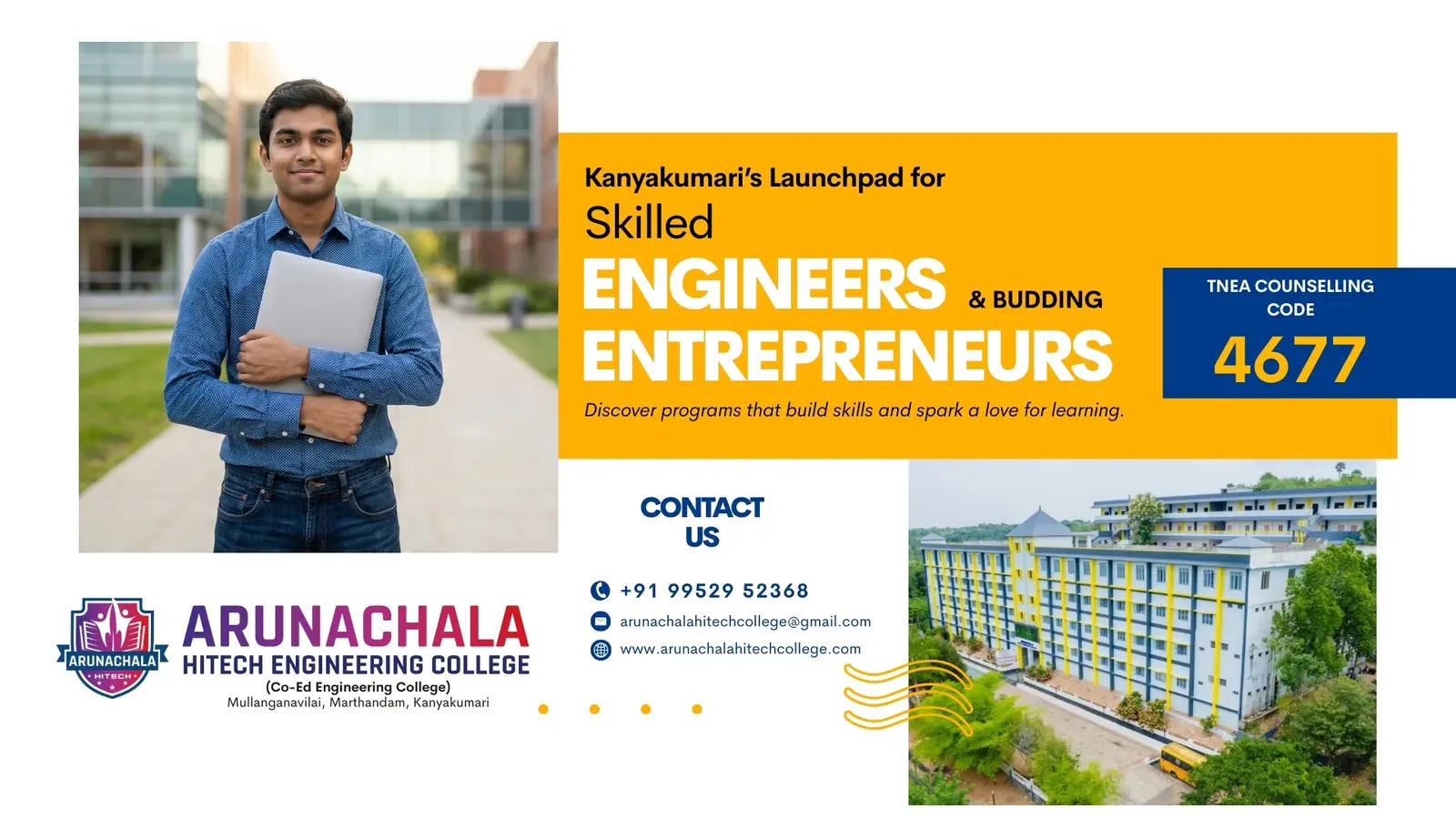 Arunachala Hitech Engineering College campus