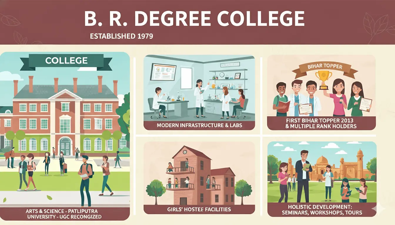 B R Degree College campus