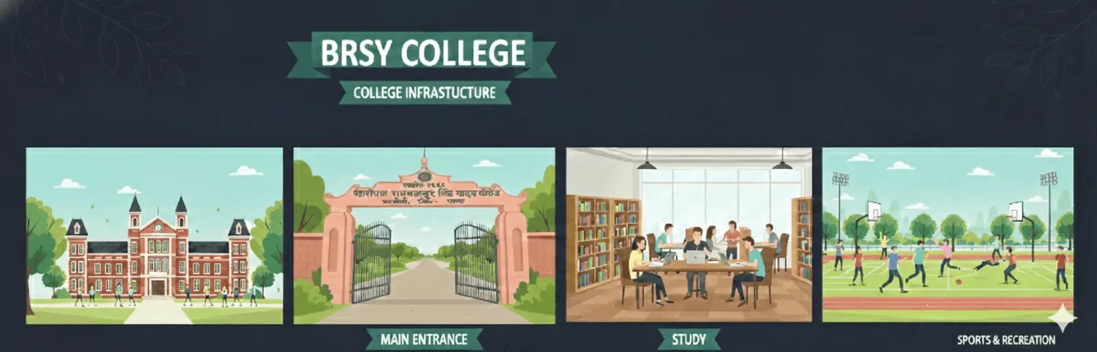 B.R.S. Y. College campus