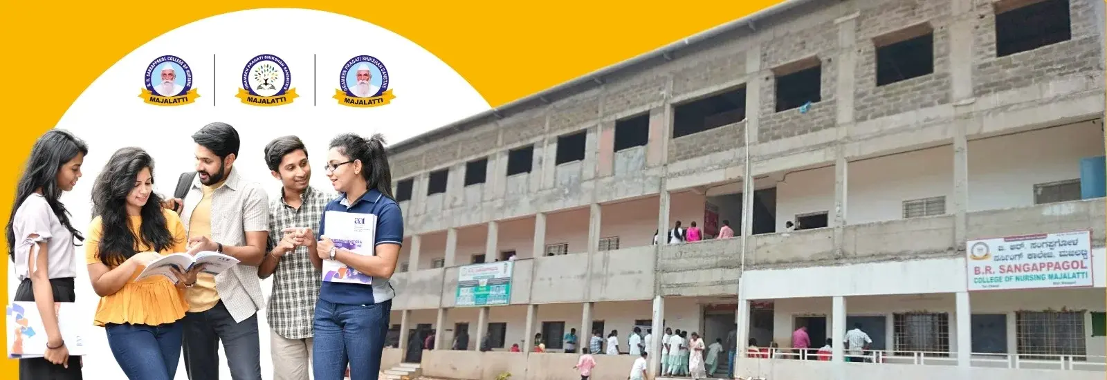 B R Sangappagol College of Nursing Majalatti campus