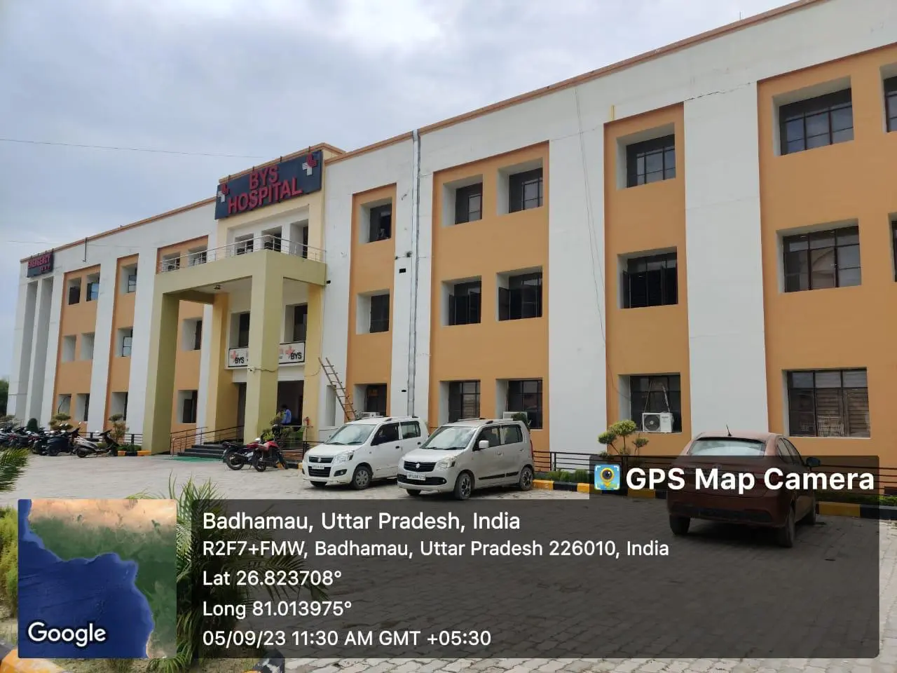 Babu Yugraj Singh Ayurvedic Medical College and Hospital campus