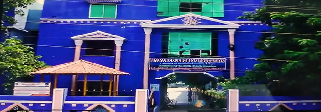 Balaji College of education campus