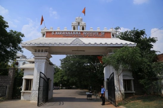 G.Narayanamma Institute of Technology and Science campus