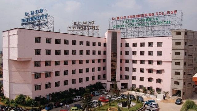 Dr. M.G.R. Educational And Research Institute (DRMGRDU) campus
