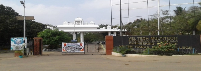 Vel Tech Multi Tech Dr.Rangarajan Dr.Sakunthala Engineering College campus