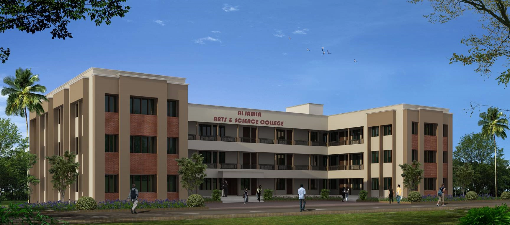 Al Jamia Arts and Science College campus