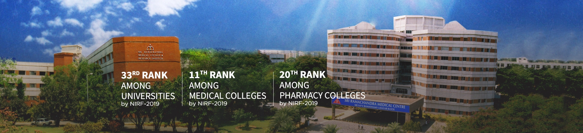 Sri Ramachandra Institute of Higher Education and Research campus