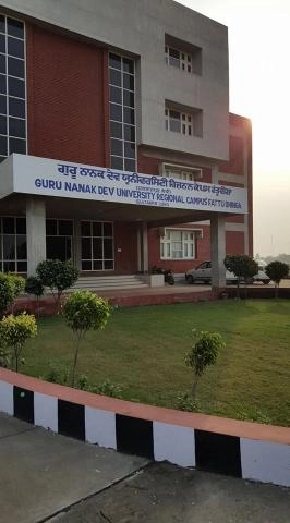 Guru Nanak Dev University Regional Campus, Fattu Dhinga campus