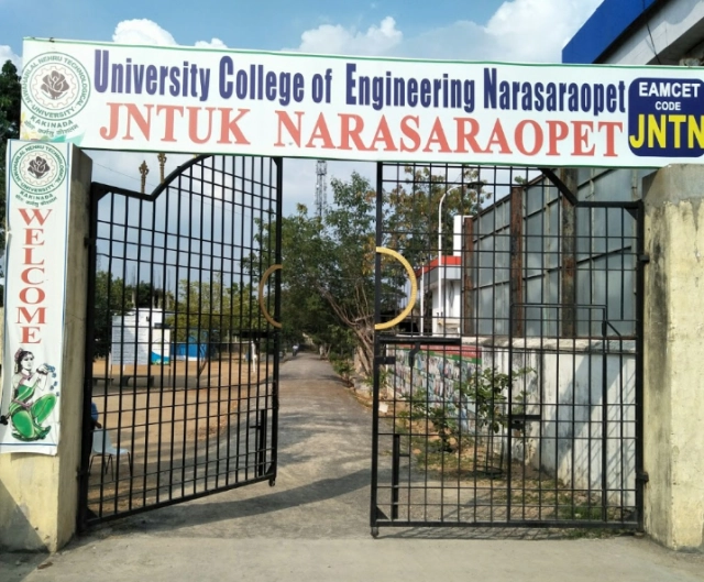 University College of Engineering, Narasaraopet, Jawaharlal Nehru Technological University, Kakinada campus