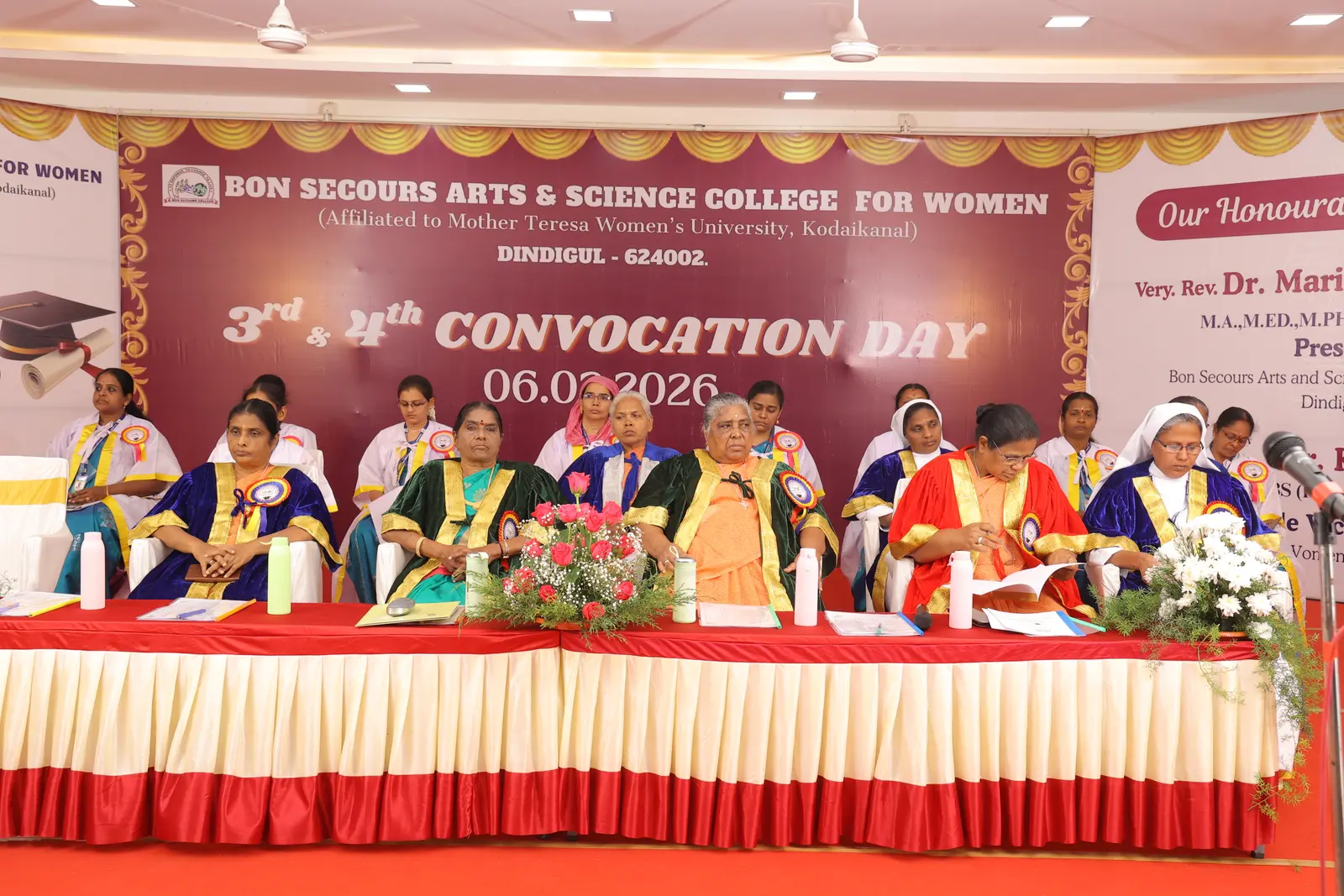 Bon Secours Arts and Science College for Women campus