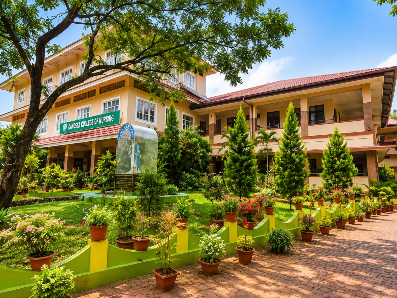 Canossa College of Nursing. St. martin De Porres Hospital campus