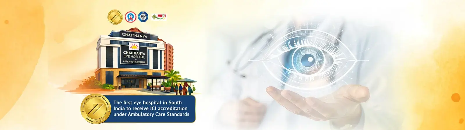 Chaithanya Eye Hospital and Research Institute campus