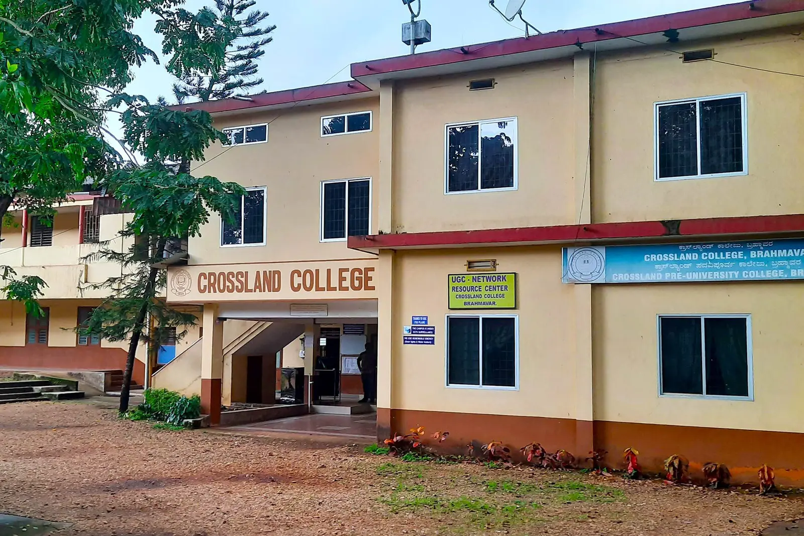 Crossland College, Chanthur, P.B.No.7, Brahmavar campus
