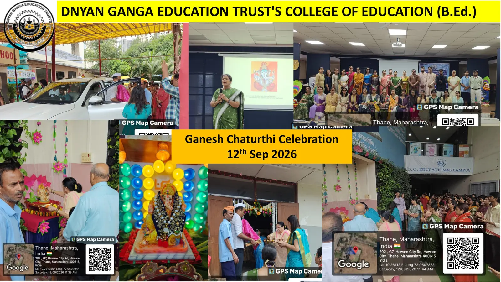 Dnyan Ganga Education Trusts College of Education (B.Ed.) At campus