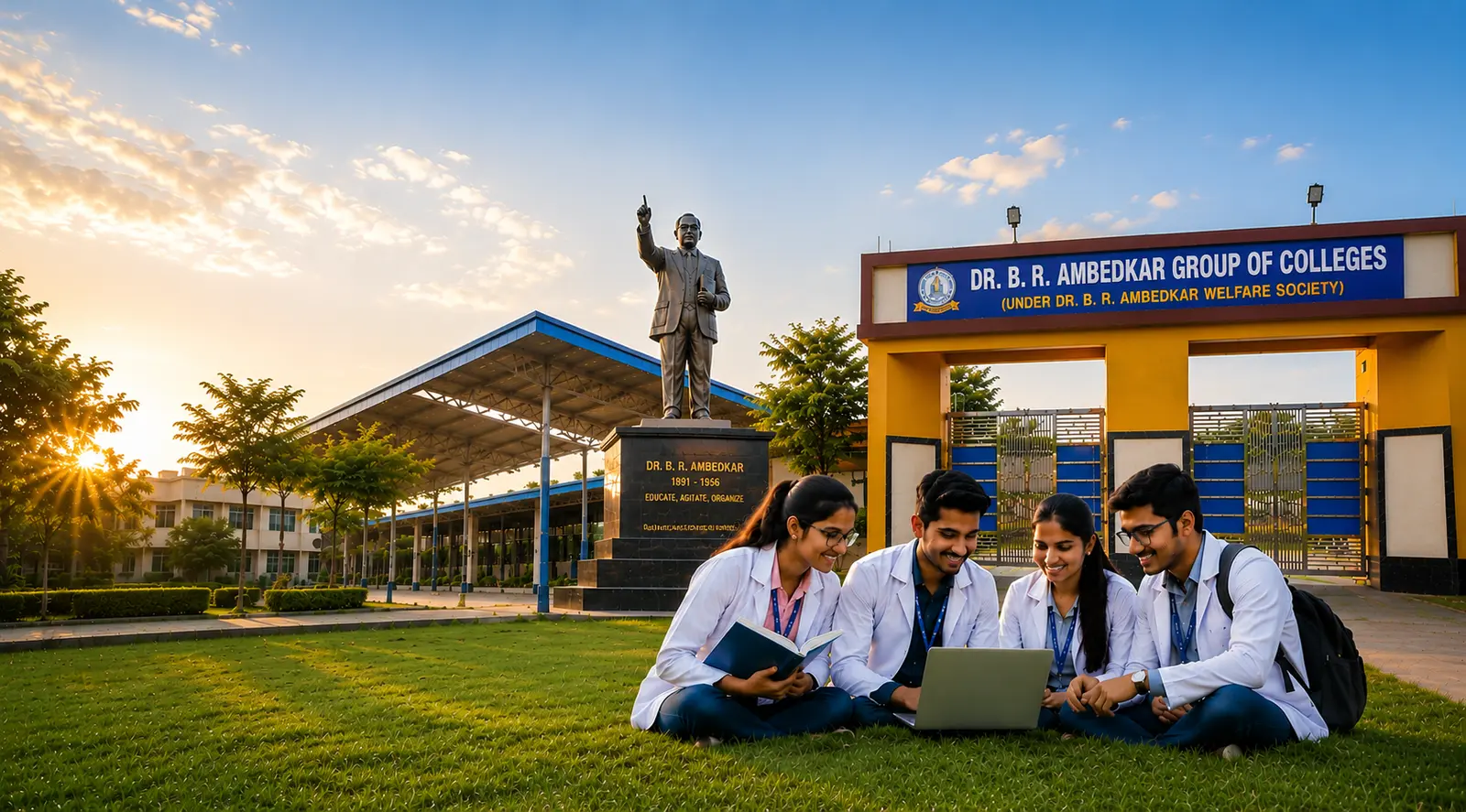 Dr B R Ambedkar College of Paramedical campus