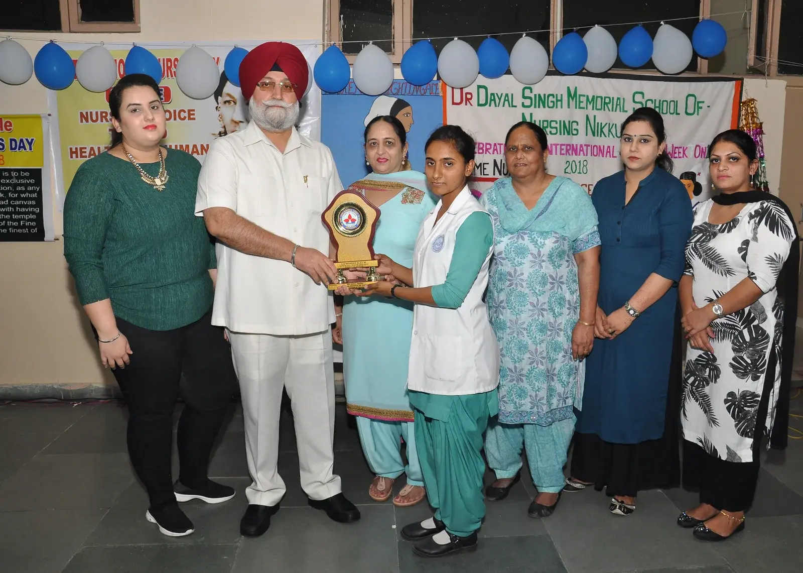 Dr Dayal Singh Memorial School of Nursing Ropar campus