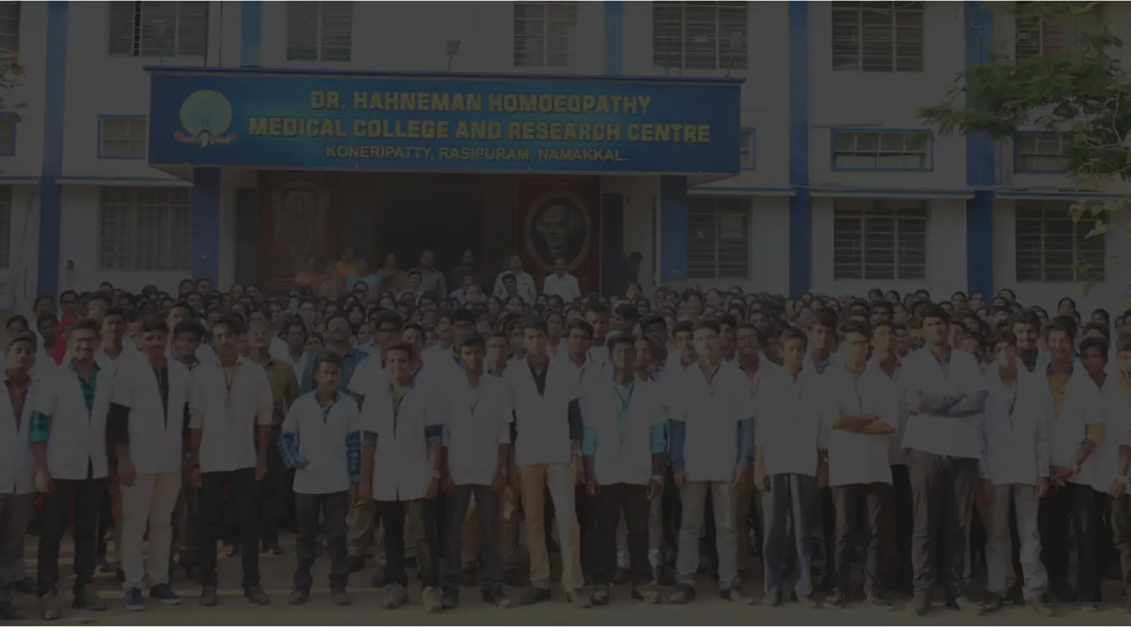 Dr.HAHNEMANN HOMOEOPATHY MEDICAL COLLEGE & RESEARCH CENTRE (Inst. Code – 206) campus