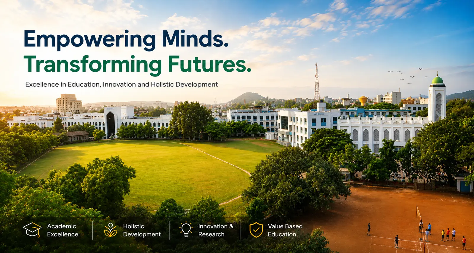 Dr P A Inamdar University campus