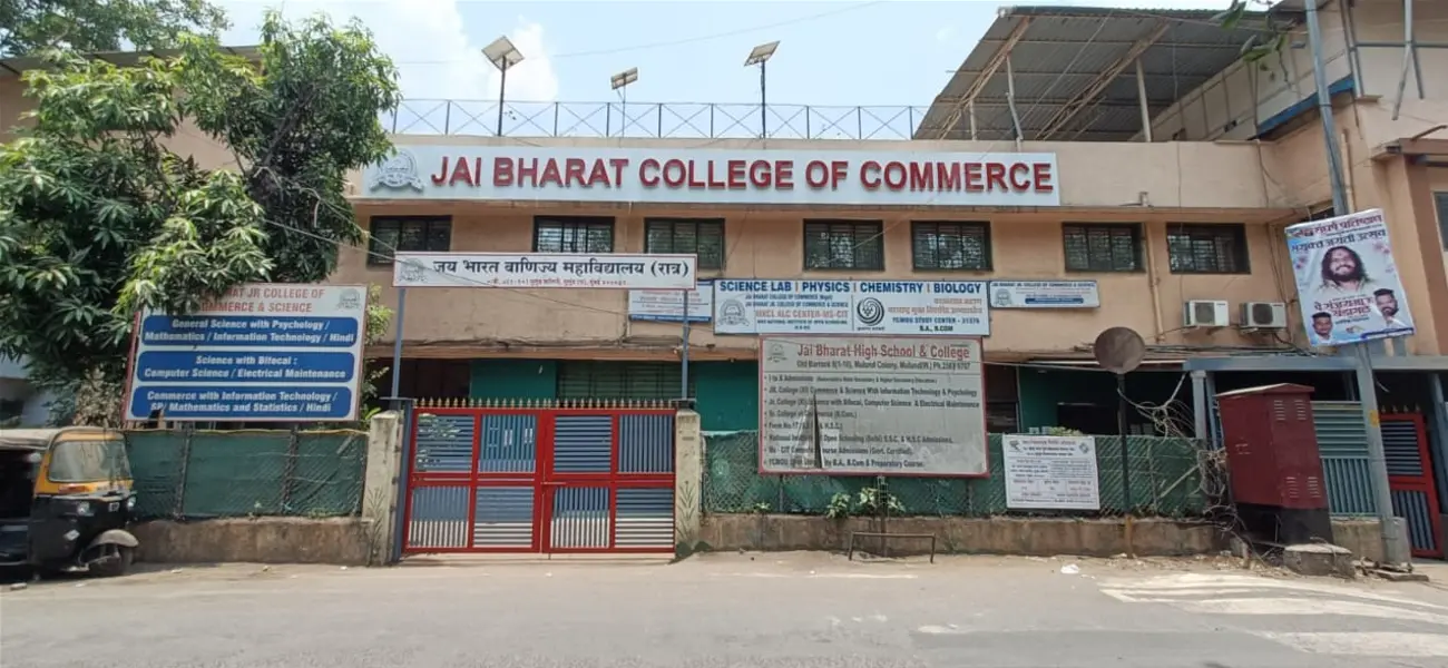 Education Board Mulunds Jai Bharat College of Commerce Night Mulund Colony Mulund W Mumbai campus
