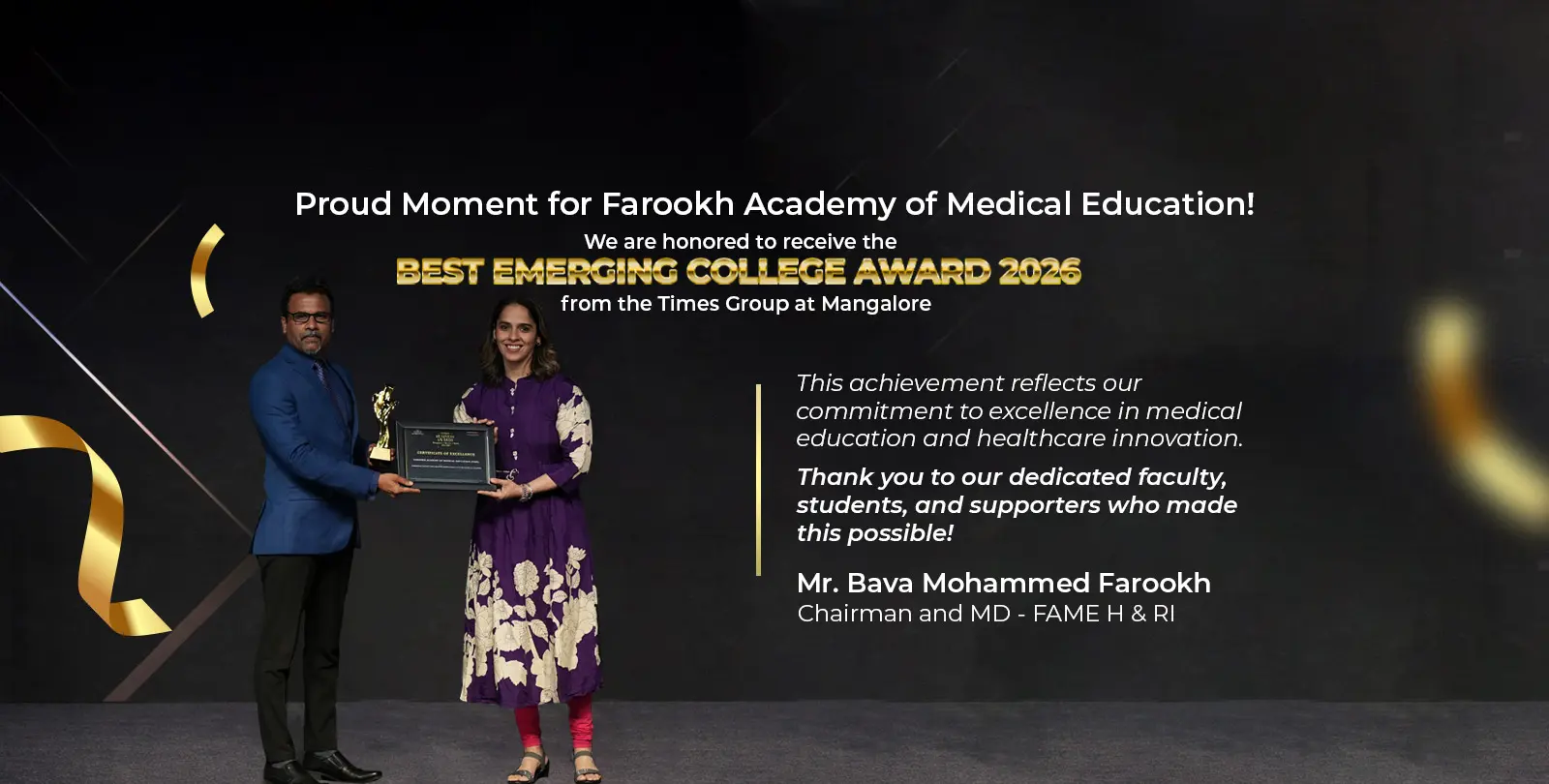 Farookh Academy of Medical Education Hospital and Research Institute campus