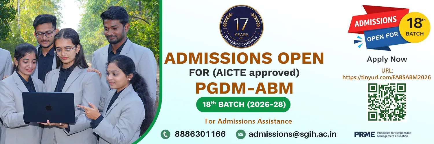 Food and Agri Business School PGDM, Sagar Group of Institutions campus
