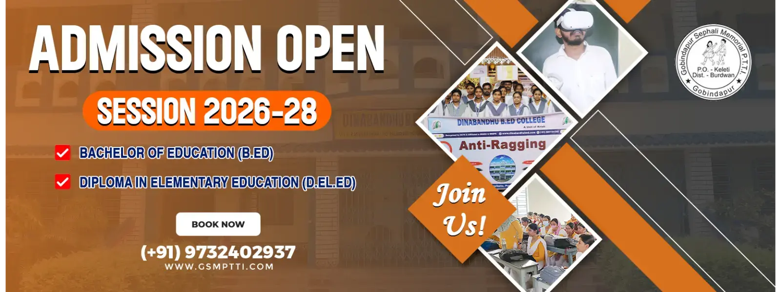 Gobindapur Sephali Memorial Primary Teachers Training Institute campus