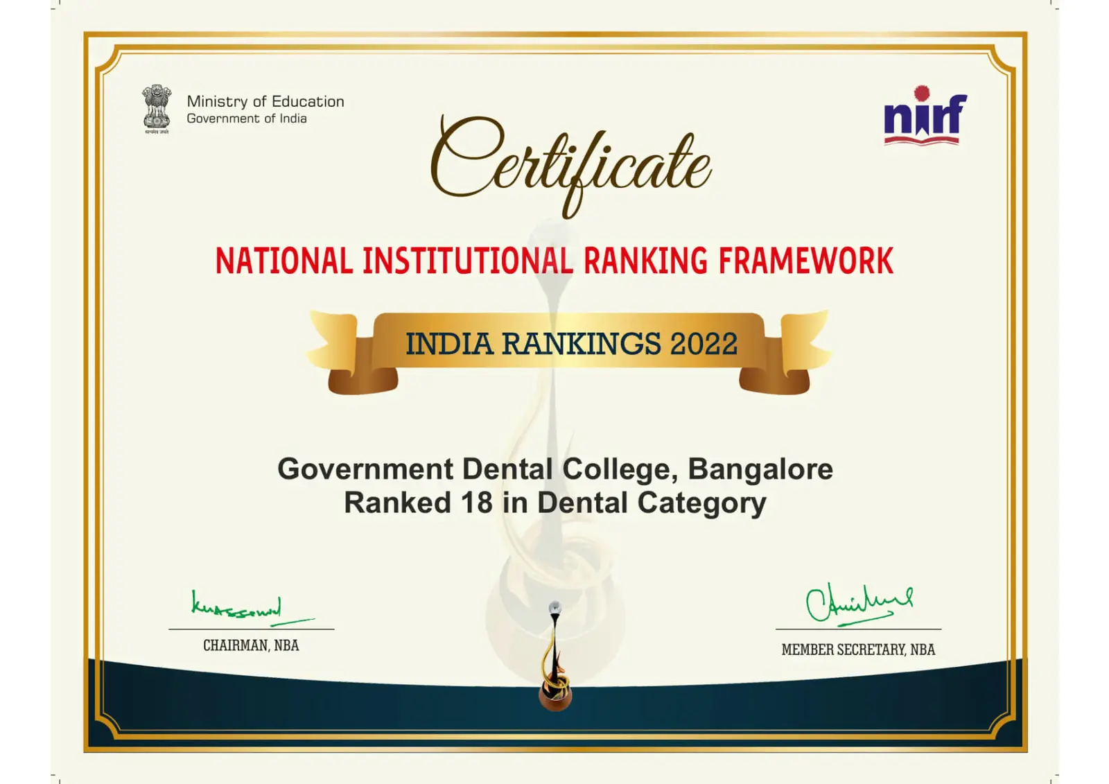 Government Dental College, Bangalore campus