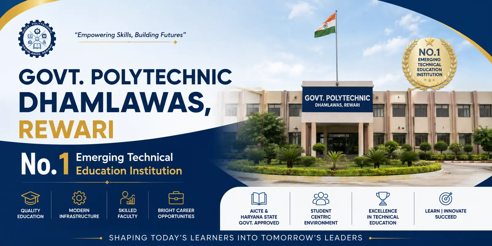 Government Polytechnic Cum Multi Skill Training Centre Dhamlawas Rewari campus