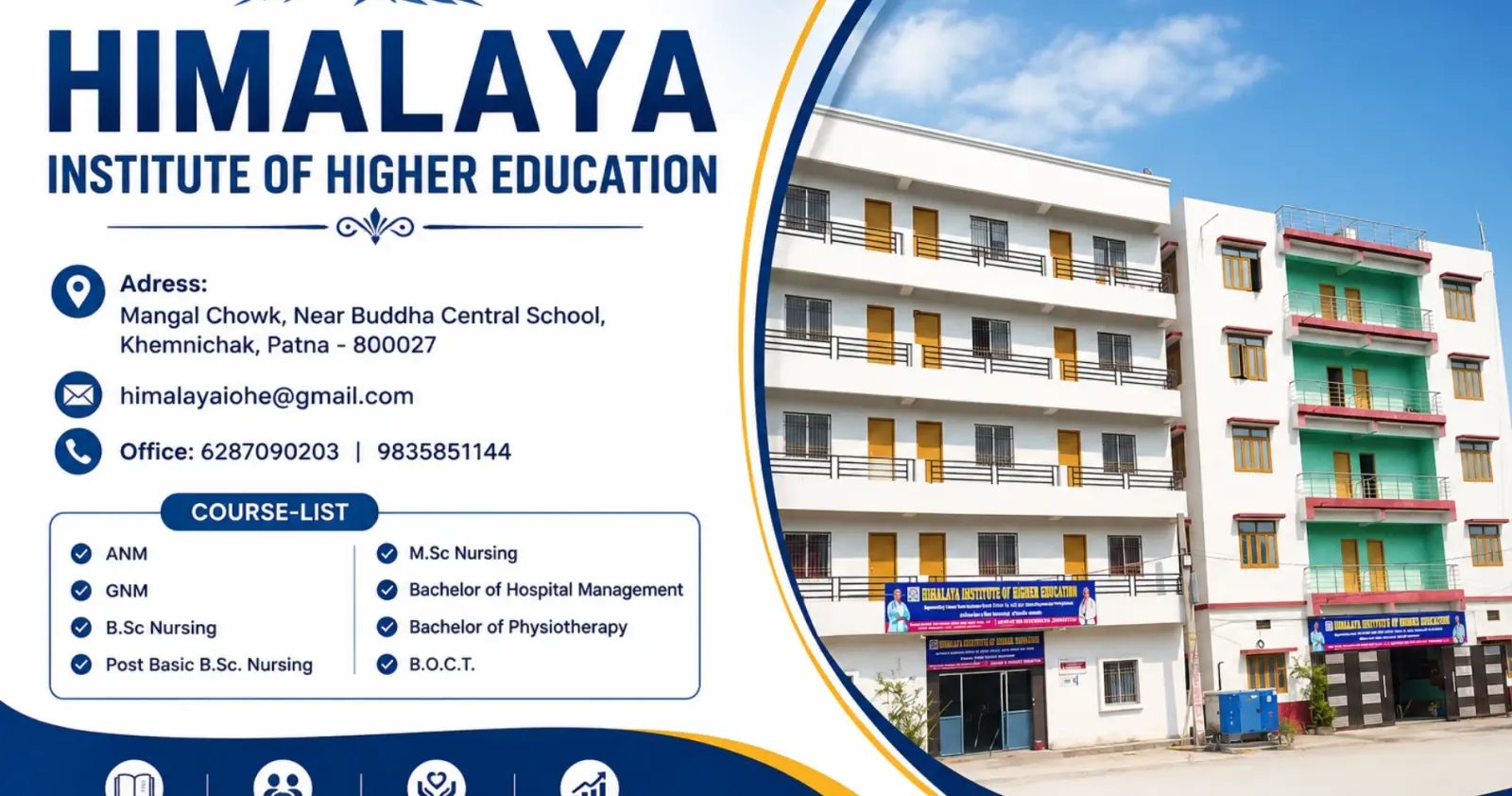 Himalaya Institute of Higher Education campus