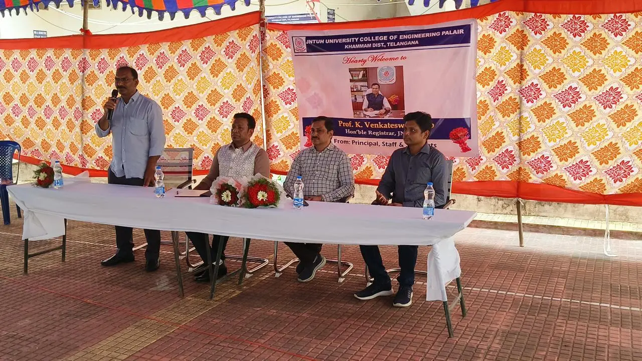 Jntuh University College of Engineering Palair campus