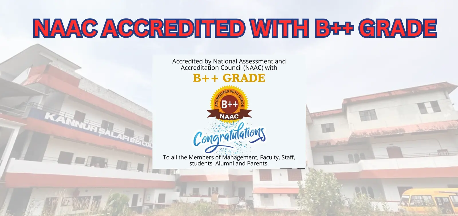 Kannur Salafi B. Ed. College, Chekkikulam campus