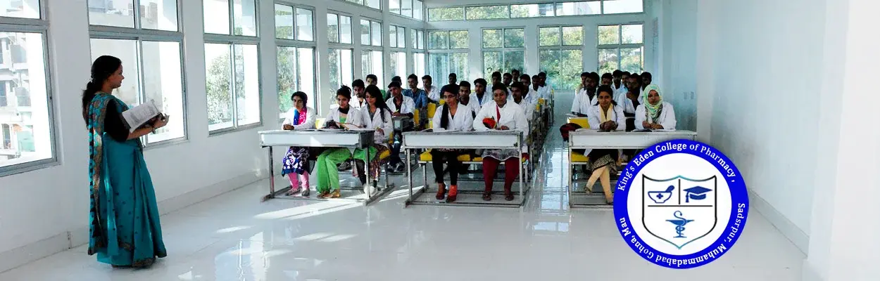 Kings Eden College of Pharmacy Sadarpur Mohammadabad Gohna Mau campus