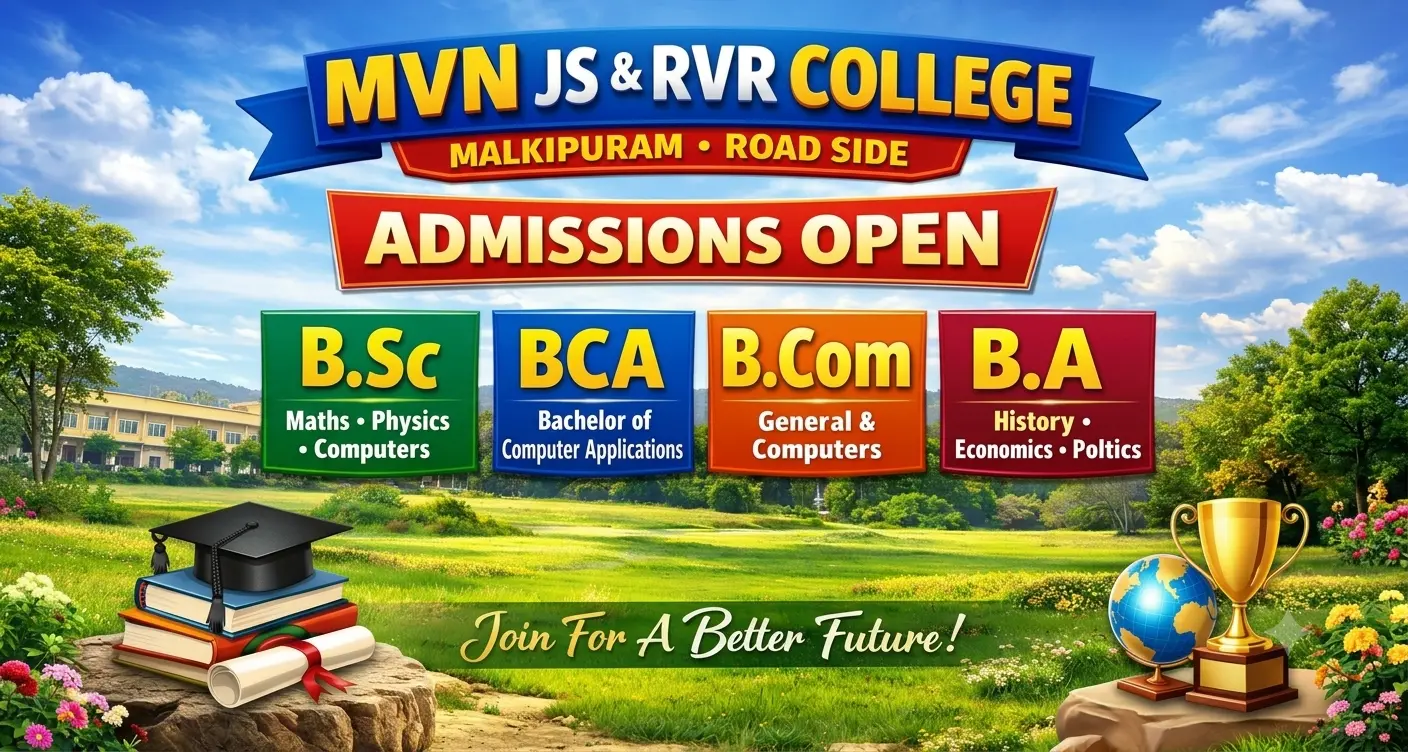M.V.N.J.S & R.V.R Degree College campus