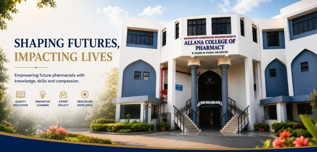 Maharashtra Cosmopolitan Education Society's Allana College of Pharmacy, Camp Pune campus