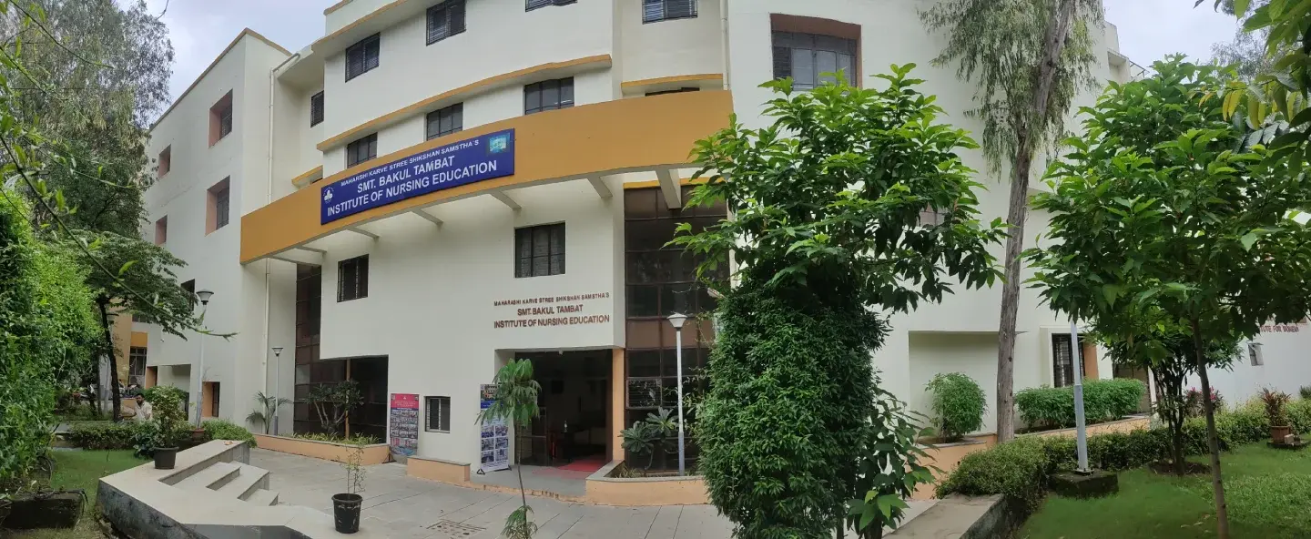 Maharshi Karve Stree Shikshan Samstha's Smt. Bakul Tambat Institute of Nursing Education campus
