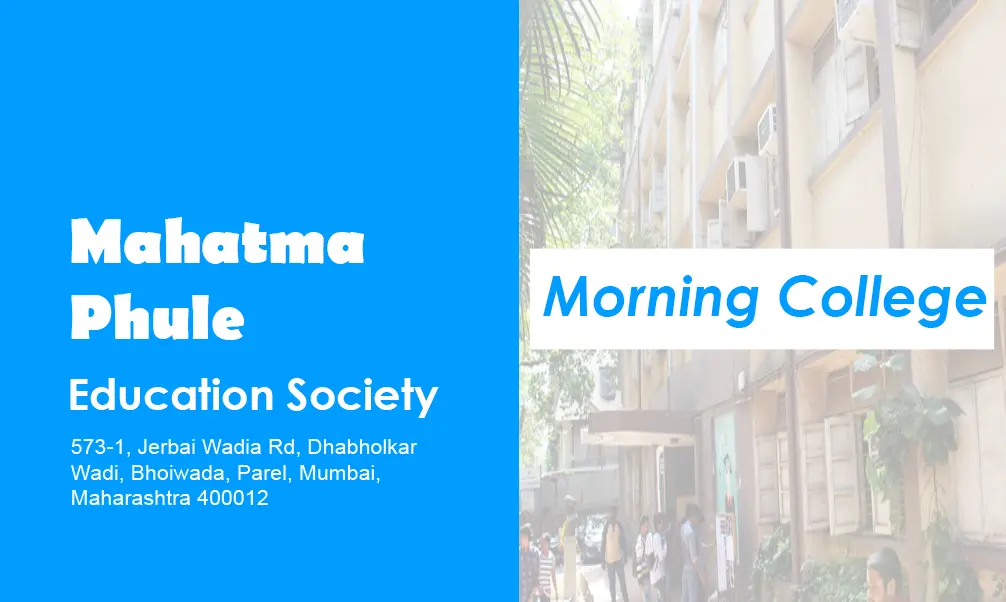 Mahatma Phule Education Societys College of Arts Commerce campus