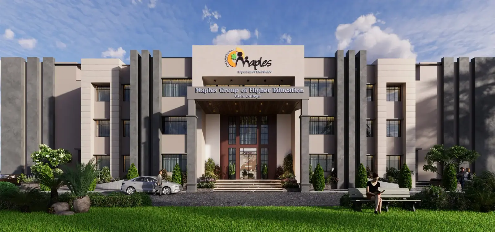 Maples Group of Higher Education Girls College campus
