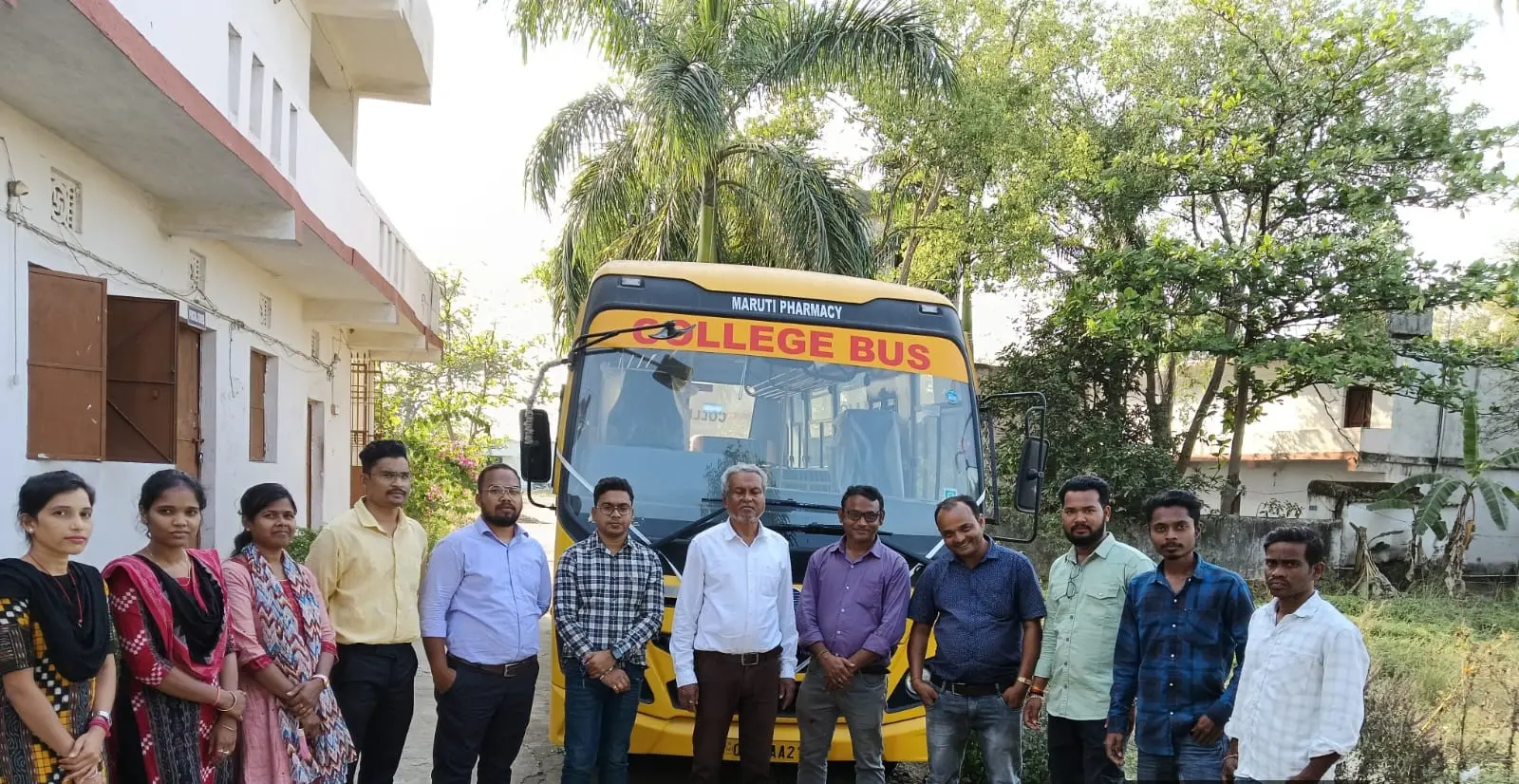 Maruti Pharmacy College campus