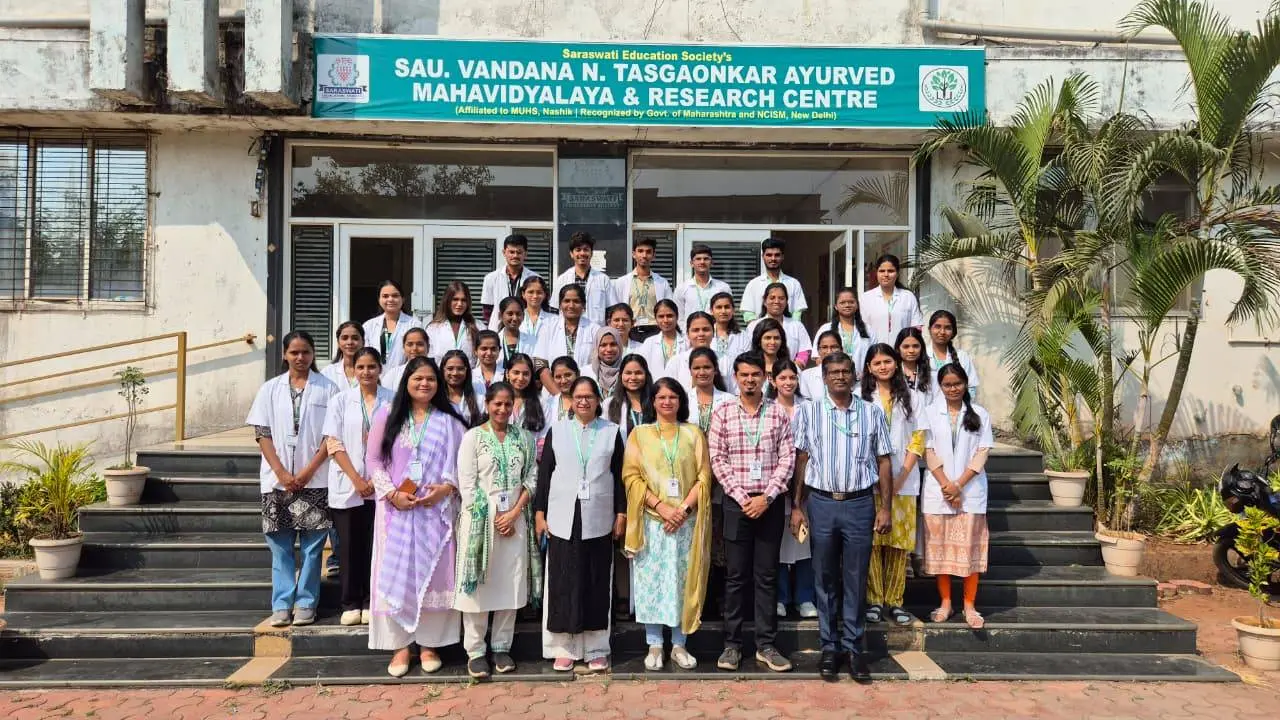 Mrs Vandana Nandkumar Tasgaonkar Ayurved Mahavidyala and Research Centre campus