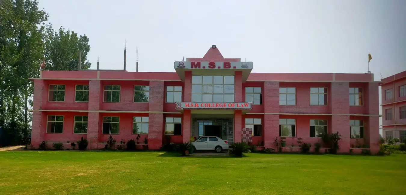 Msb College of Law campus