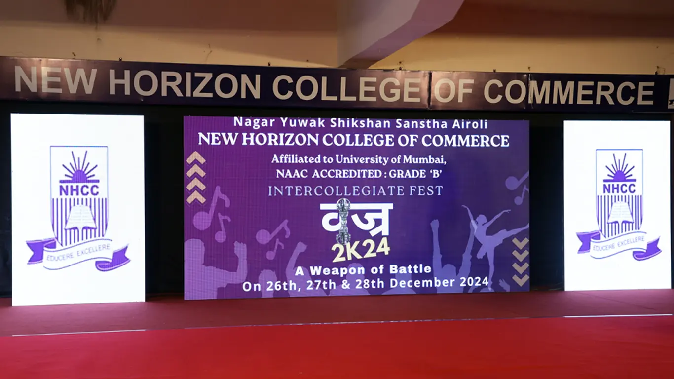 Nagar Yuwak Shikshan Sanstha Airoli, New Horizon College of Commerce campus