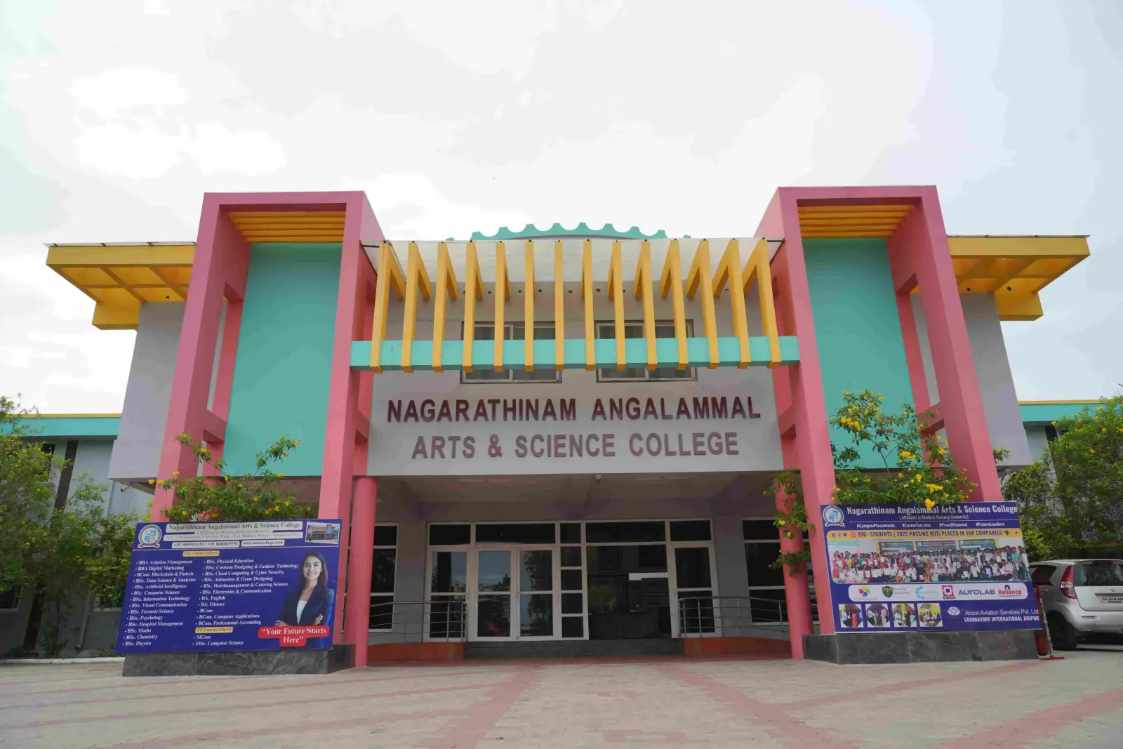 Nagarathinam Angalammal Arts and Science College campus