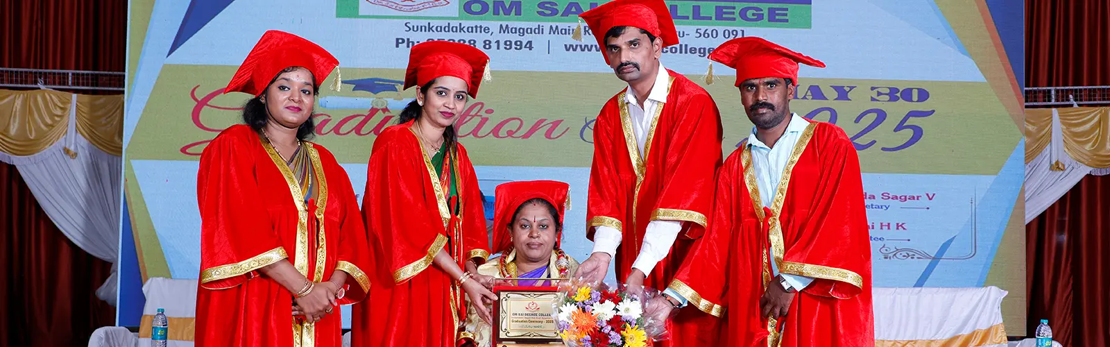 Om Sai Degree College campus