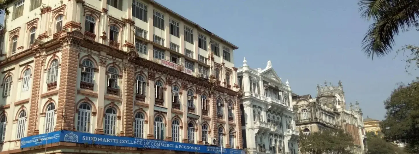 Peoples Education Societys Siddharth College of Commerce and Economics Anand Bhavan Dr campus