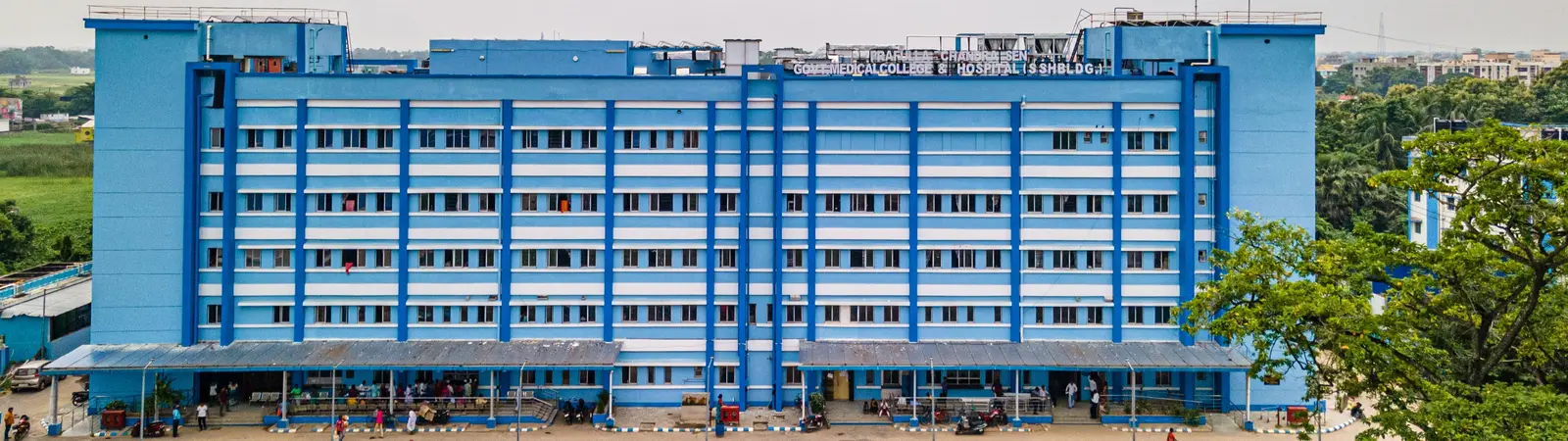 Prafulla Chandra Sen Government Medical College and Hospital campus