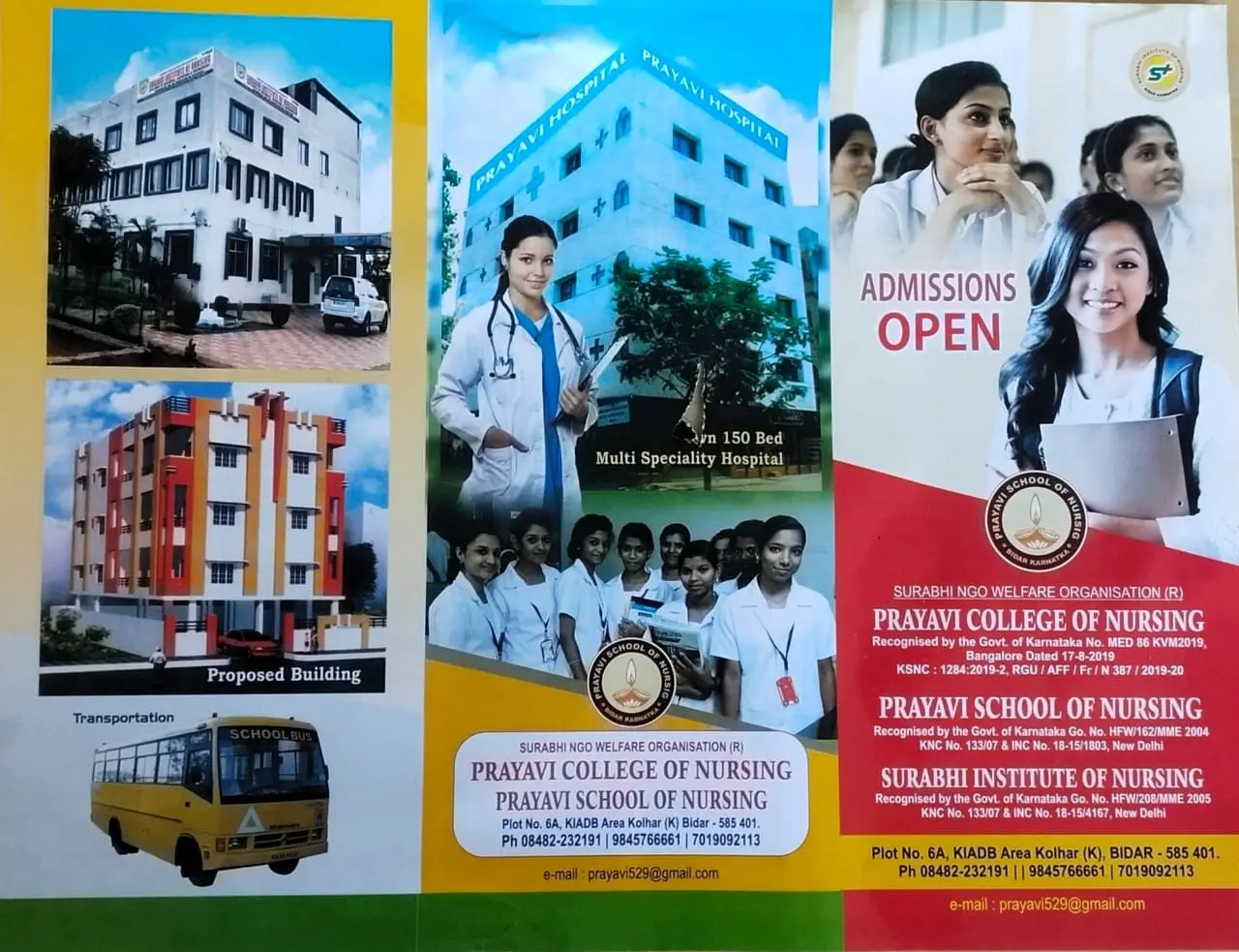 Prayavi College of Nursing Bidar campus