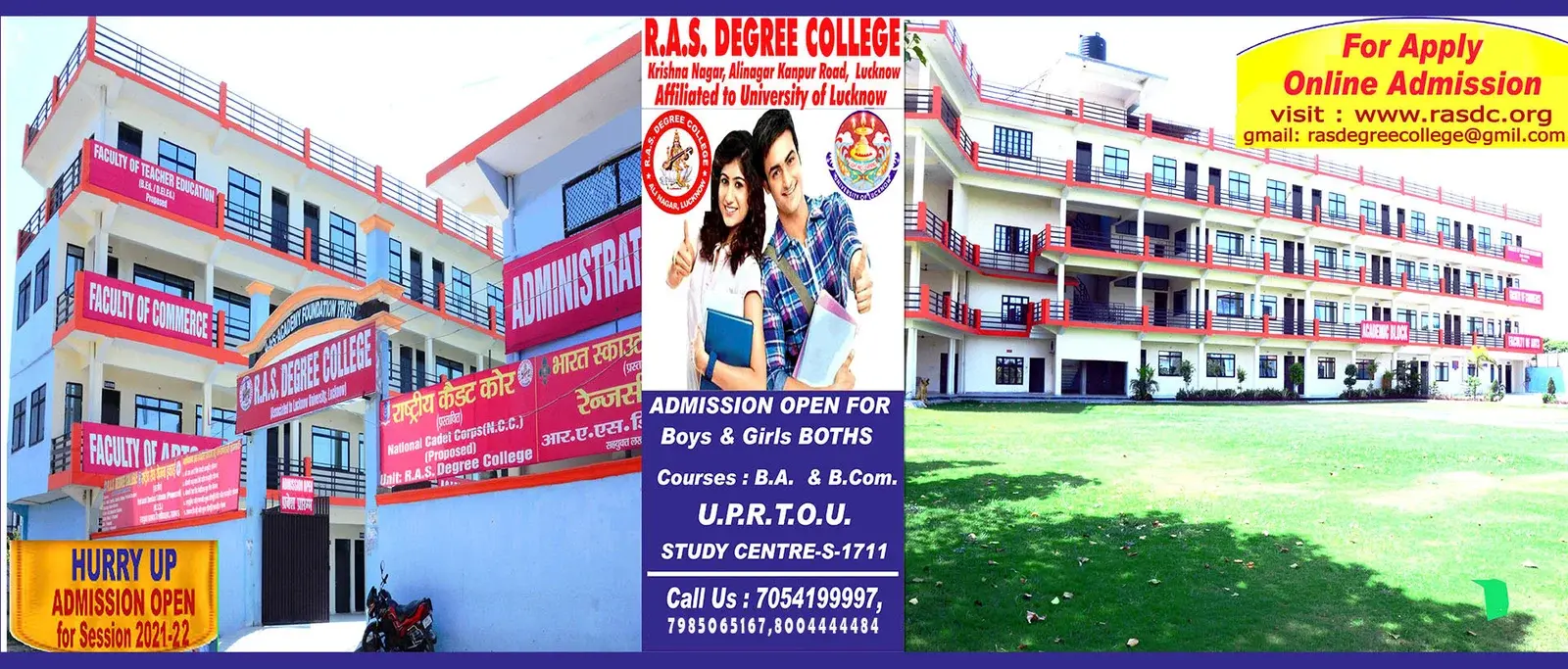 R A S Degree College campus